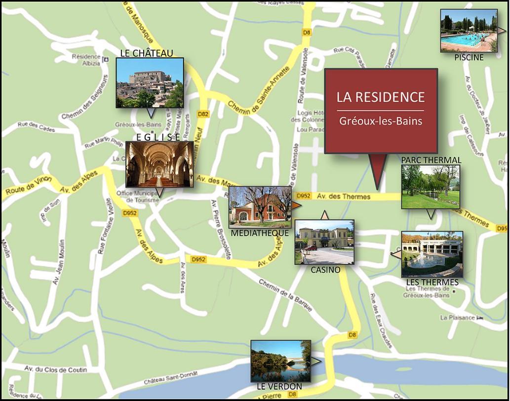 La Residence - N° 02 - T2 Classe** Gréoux-les-Bains Zewnętrze zdjęcie